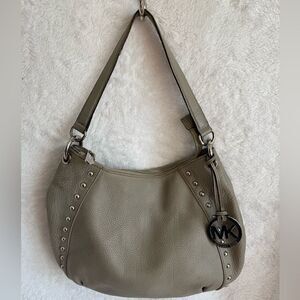 Michael Kors Gray Shoulder Bag